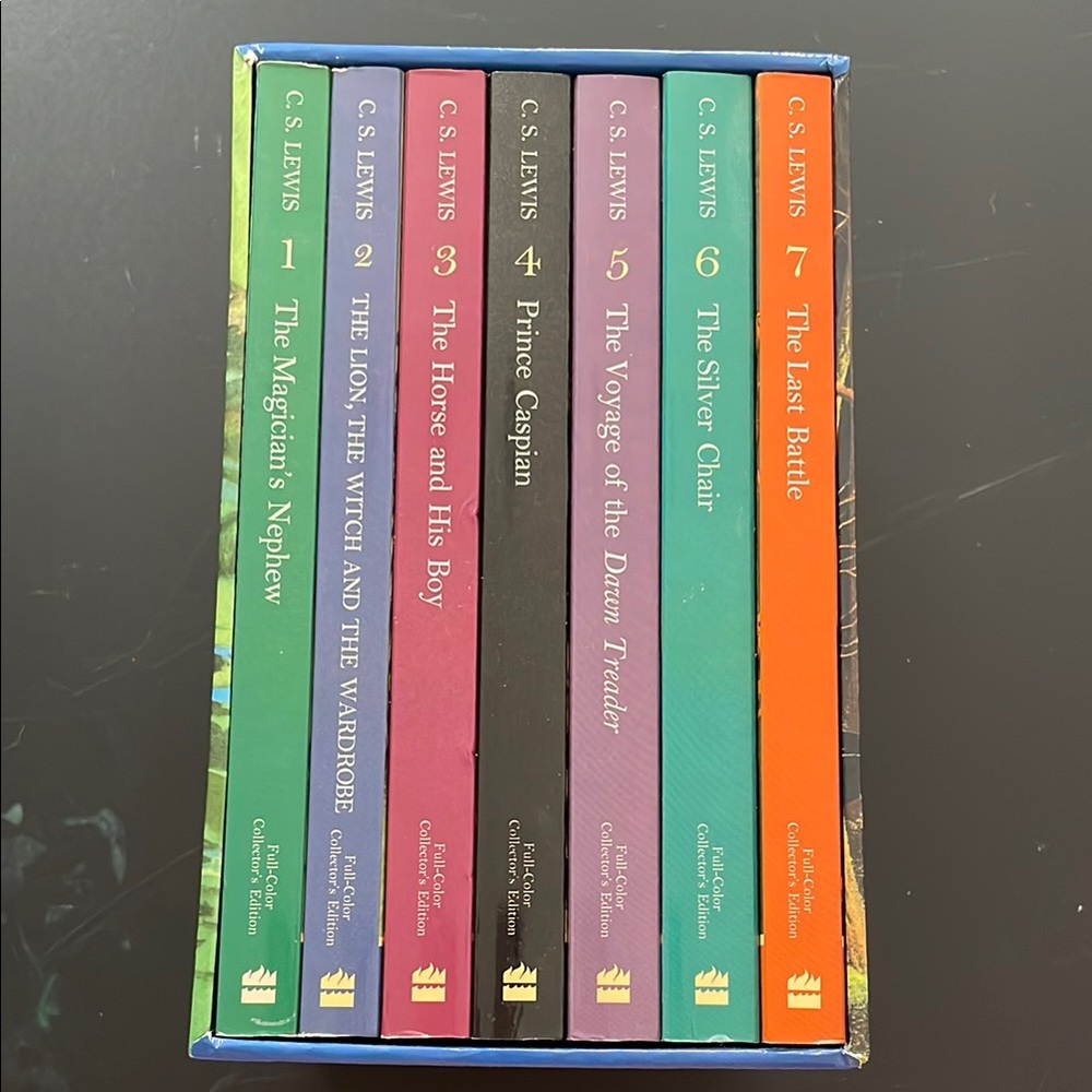C.S. Lewis Boxed Set - The Chronicles of Narnia - SOLD via other platform.